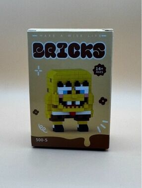 Make A Wish Mini Bricks Building Blocks Sets New (SpongeBob)